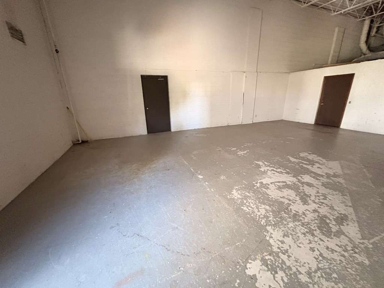 Warehouse after cleanout