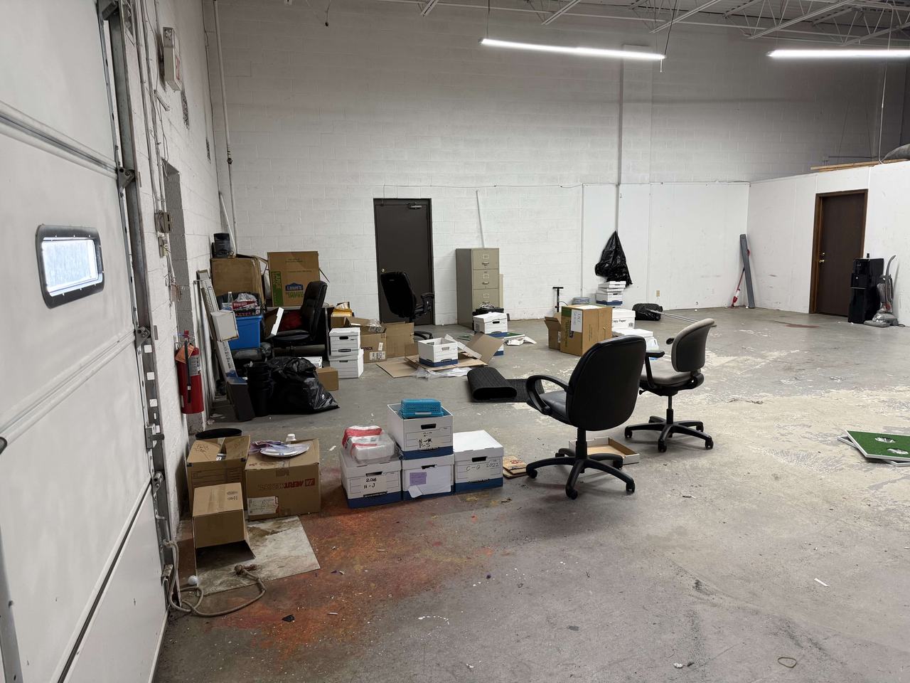 Warehouse cleanout